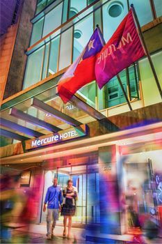 Hotel Front - Evening or Night